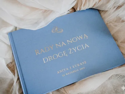 Księga Gości - Dusty Blue